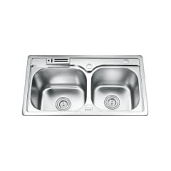 Ảnh Chậu rửa bát 2 hố Gorlde GD5712 1