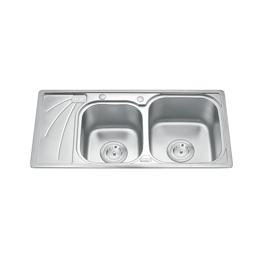 Chậu rửa bát 2 hố Gorlde GD9037