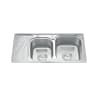 Chậu rửa bát 2 hố Gorlde GD9037 1