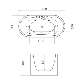 Ảnh Bồn tắm Massage Govern JS-6208 5