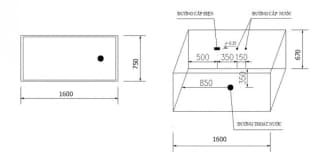 Ảnh Bồn tắm Massage Govern K-1711 2
