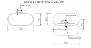 Ảnh Bồn tắm Govern JS-0726 2