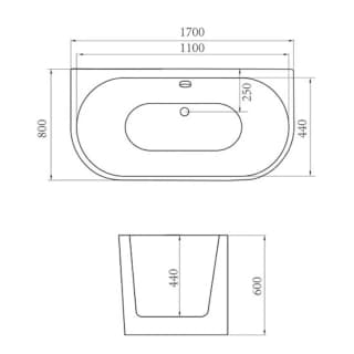Ảnh Bồn tắm Govern JS-6119 2