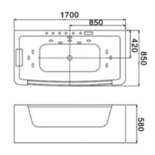 Ảnh Bồn tắm Massage Govern JS-6247 2