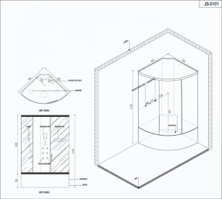 Ảnh Phòng tắm xông hơi Govern JS-0101A 3