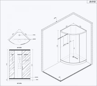 Ảnh Phòng tắm xông hơi Govern JS-0102 2