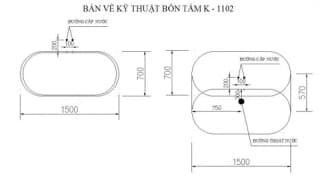 Ảnh Bồn tắm Govern JS-1102 2