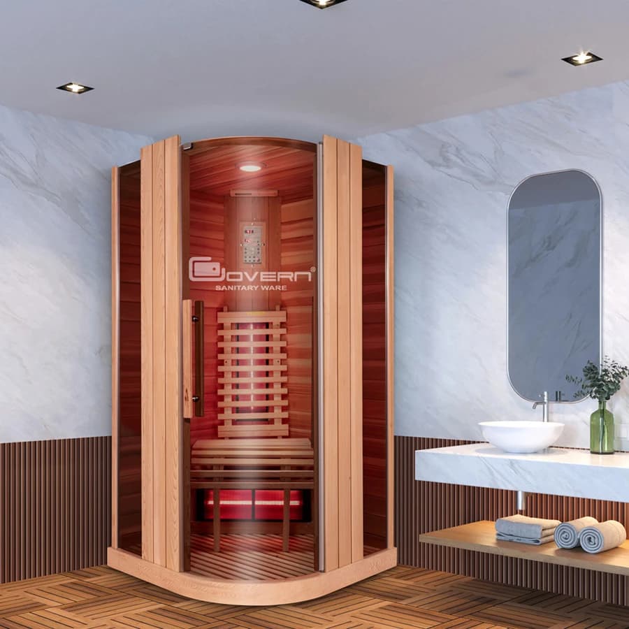 Phòng tắm xông hơi gỗ Govern K9-R05