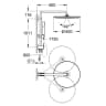 Sen tắm cây GROHE 27175000 2