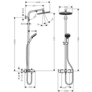 Ảnh Sen tắm cây Hansgrohe 26274677 2