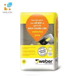 Ảnh Keo dán gạch ngoại thất Weber.tai GRES 1