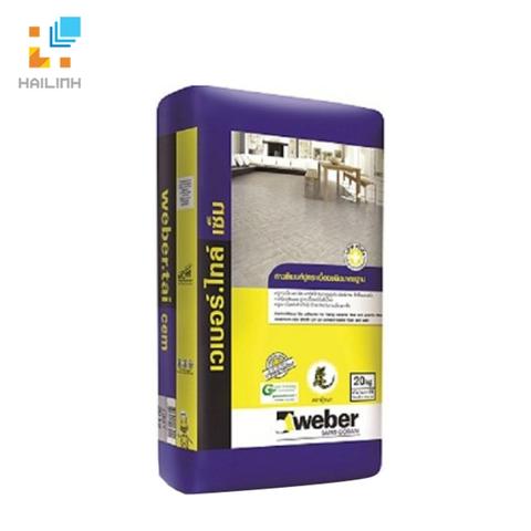 Keo dán gạch gốc xi măng Weber.tai CEM