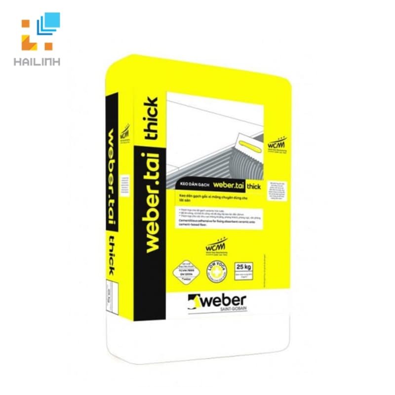 Keo dán gạch Weber.tai Thick