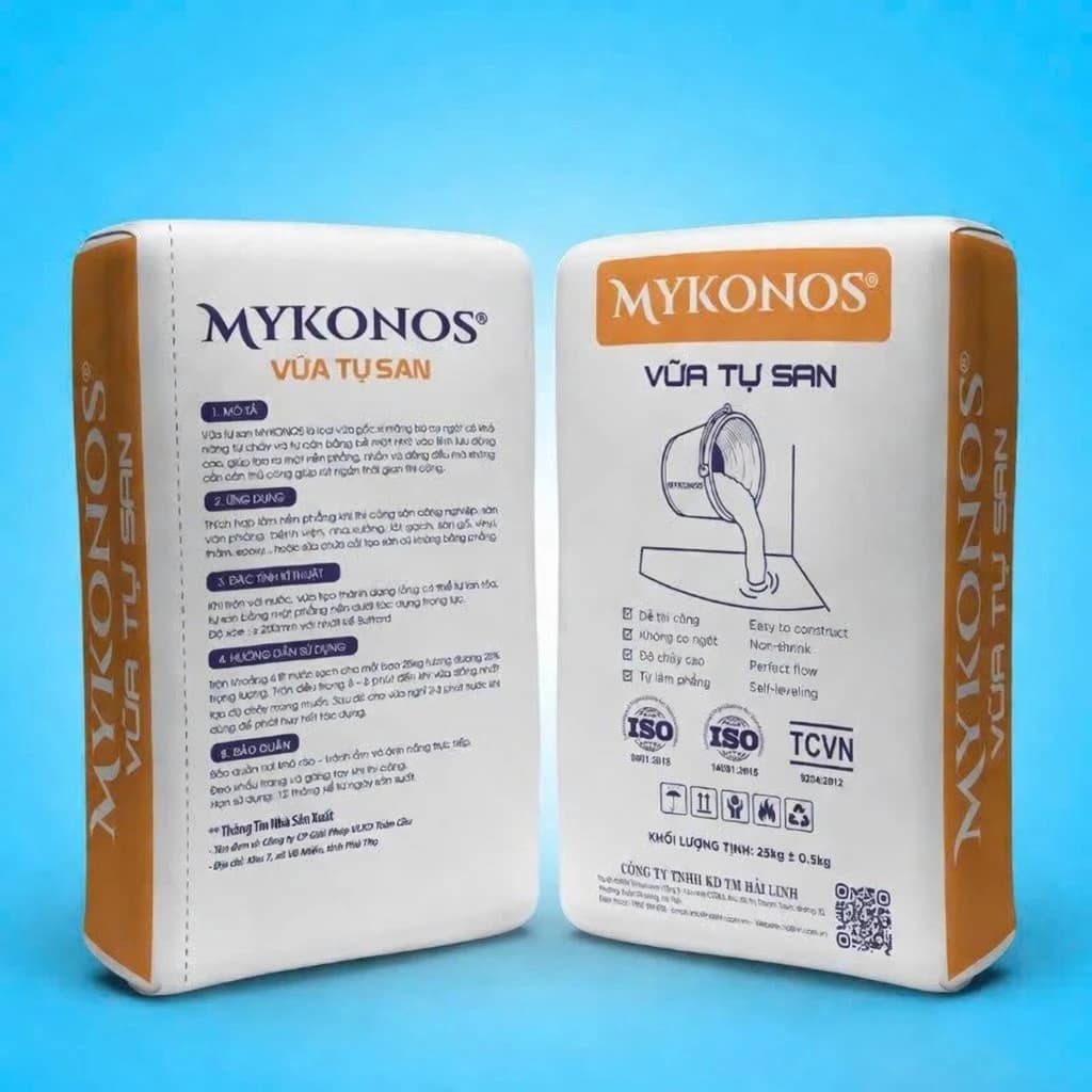 Vữa tự san phẳng MYKONOS MKN-V11