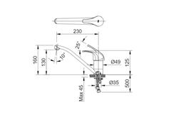 Ảnh Vòi rửa bát Inax SFV-302S 2