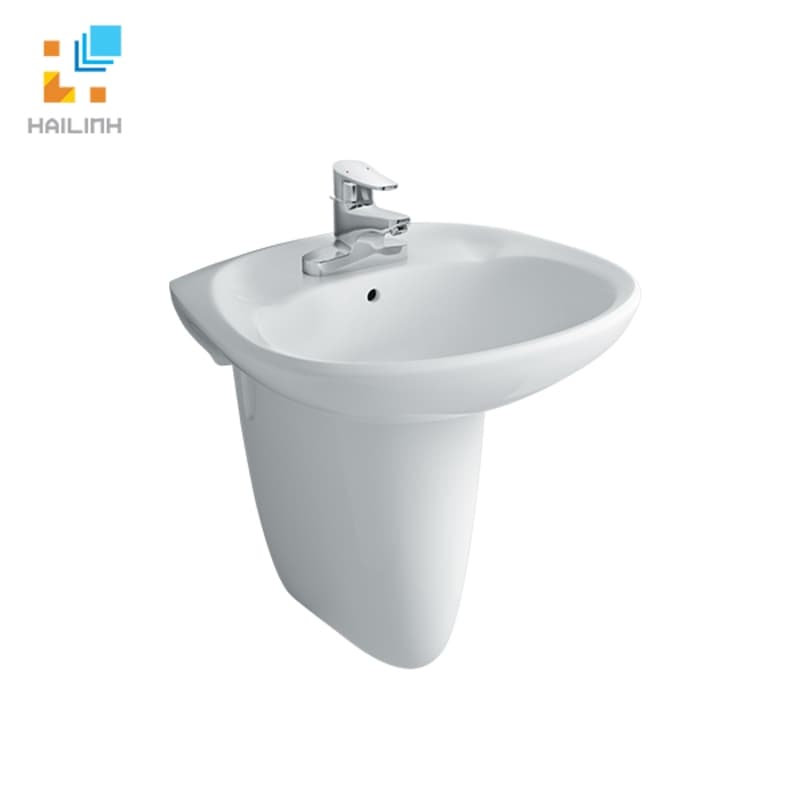 Chậu rửa treo tường Inax L-284V+L-284VC