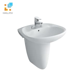 Chậu rửa treo tường Inax L-284V+L-284VC