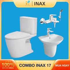 Combo thiết bị vệ sinh Inax 17