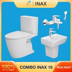 Ảnh Combo thiết bị vệ sinh Inax 18 1