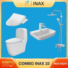 Combo thiết bị vệ sinh Inax 33