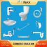 Combo thiết bị vệ sinh Inax + Belli số 1 1
