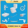 Combo thiết bị vệ sinh Inax + Belli số 3 1
