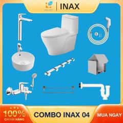 Ảnh Combo thiết bị vệ sinh Inax + Belli số 4 1