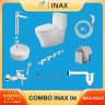 Combo thiết bị vệ sinh Inax + Belli số 4 1
