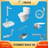 Combo thiết bị vệ sinh Inax + Belli số 6 1