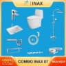 Combo thiết bị vệ sinh Inax + Belli số 7 1