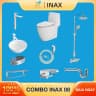 Combo thiết bị vệ sinh Inax + Belli số 8 1
