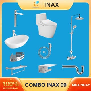 Combo thiết bị vệ sinh Inax + Belli số 9