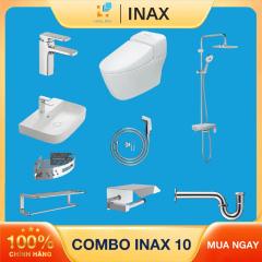Combo thiết bị vệ sinh Inax + Belli số 10