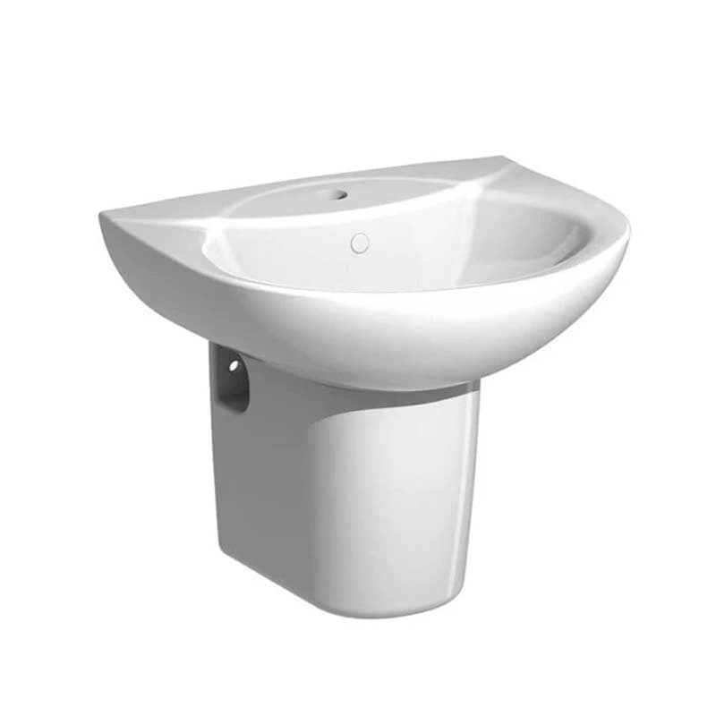 Chậu rửa + Chân treo tường Jomoo 12748-1/11P
