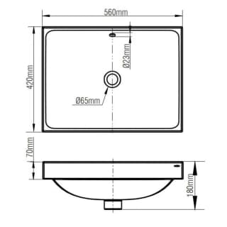 Ảnh Chậu rửa dương vành Moen SW51540 2