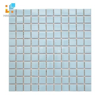 Ảnh Gạch Mosaic HLMST330356 màu xanh ngọc 1