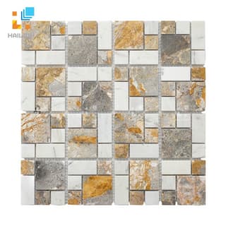 Ảnh Gạch Mosaic men đá HLMST330303 1