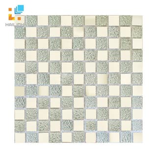 Ảnh Gạch Mosaic HLMST330399 màu trắng bọt 1