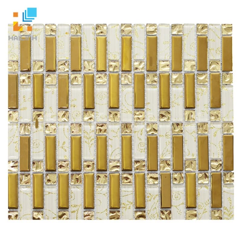 Gạch Mosaic HLMST330407 màu vàng