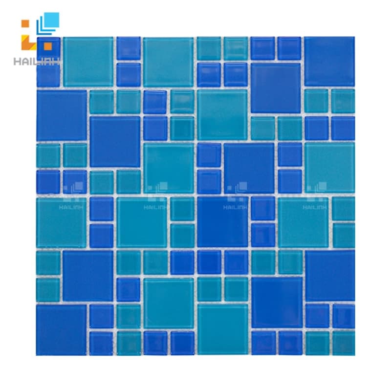 Gạch Mosaic thủy tinh HLMST330393