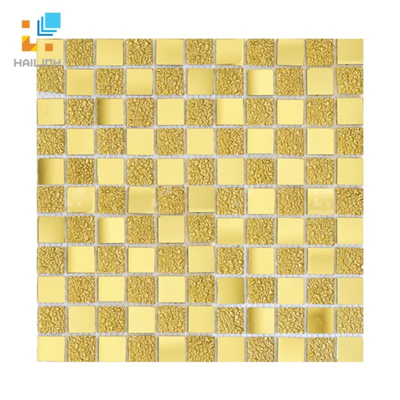 Gạch Mosaic HLMST330398 màu vàng đẹp