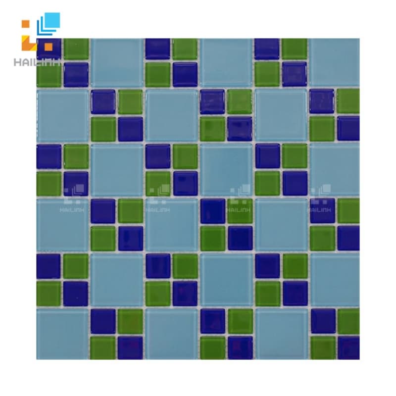 Gạch Mosaic thủy tinh HLMST330390