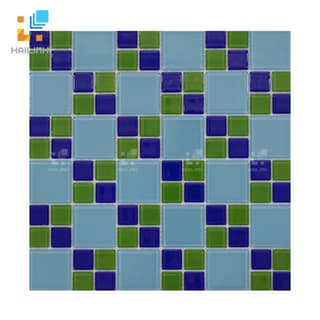 Ảnh Gạch Mosaic thủy tinh HLMST330390 1