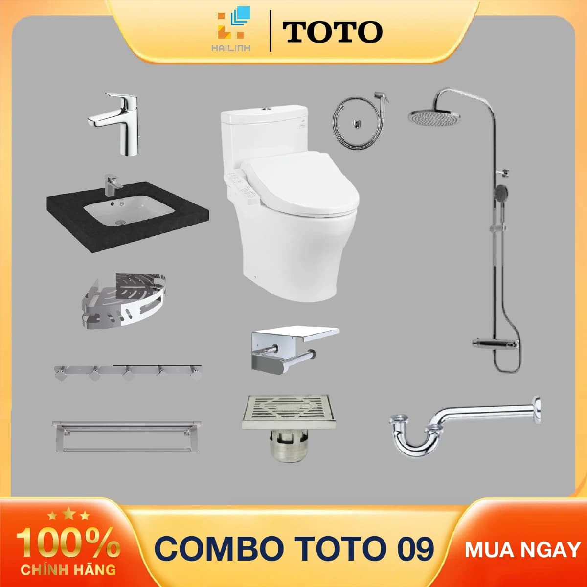 Combo thiết bị vệ sinh TOTO số 9