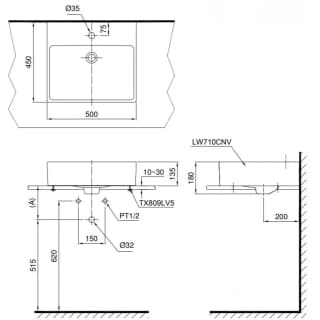 Ảnh Chậu rửa đặt bàn TOTO LT710CTR 2