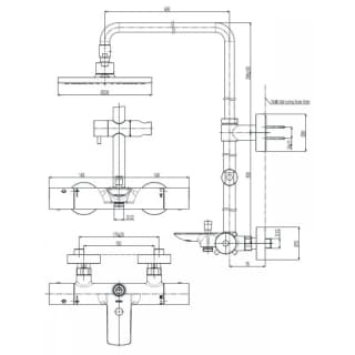Ảnh Sen cây nhiệt độ TOTO TBW07401A 2