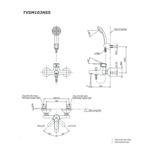 Ảnh Sen tắm TOTO TVSM103NSS 2