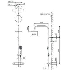 Ảnh Sen tắm cây TOTO TX454SFV2BRS 2