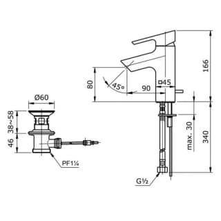 Ảnh Vòi chậu TOTO TX115LI 2