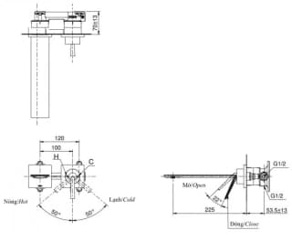 Ảnh Vòi chậu TOTO TLP02310BA 2